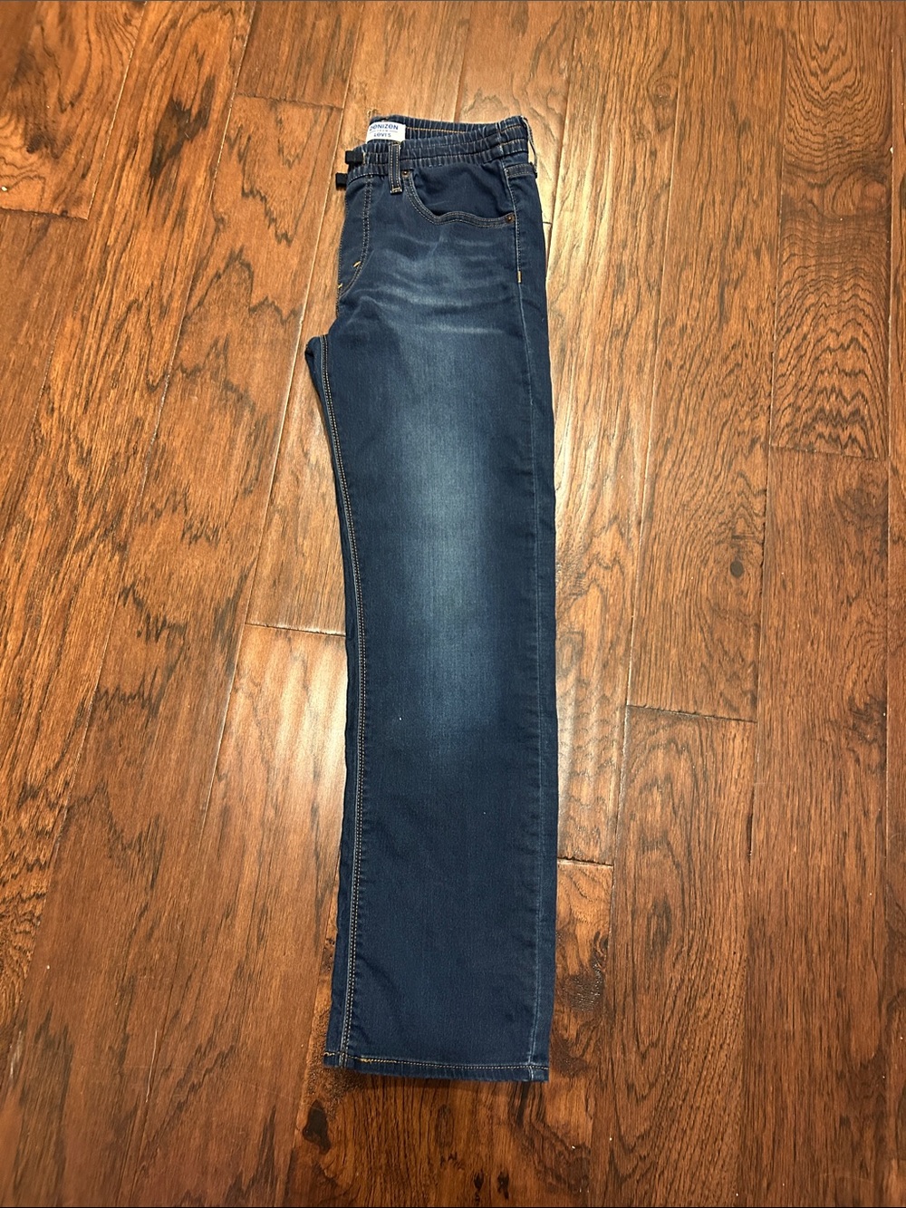 Denizen from Levi's Boys Dark Blue Stretch Jeans